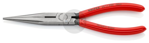 Knipex 26 11 200 Telefoontang recht + zijsn. 200 mm
