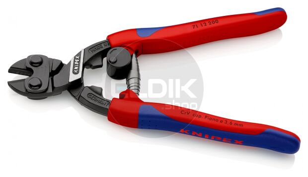 Knipex 71 12 200 Boutensnijtang Cobolt met veer