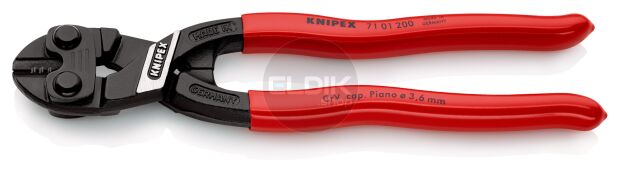 Knipex 71 01 200 Boutensnijtang Cobolt
