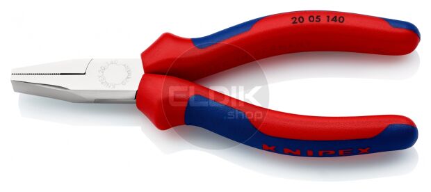 Knipex 20 05 140 Platbuigtang verchr../comfort 140 mm