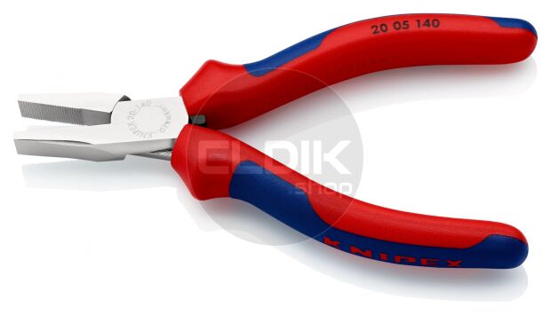 Knipex 20 05 140 Platbuigtang verchr../comfort 140 mm