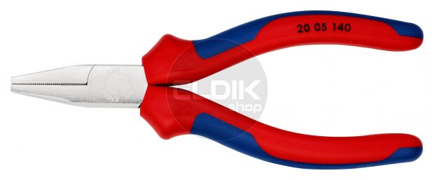 Knipex 20 05 140 Platbuigtang verchr../comfort 140 mm