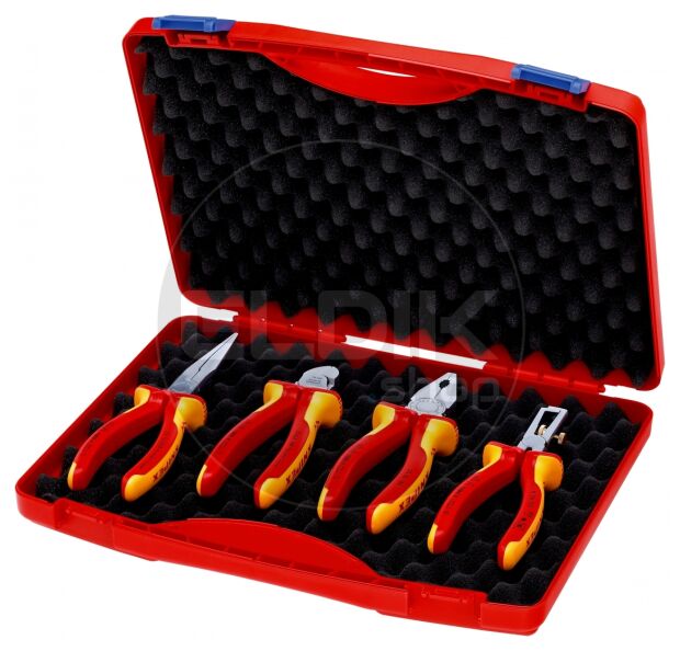 Knipex 00 20 15 VDE tangenset 4-delig