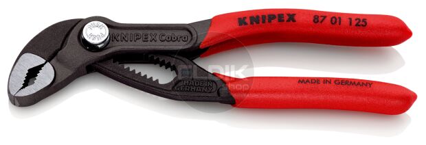 Knipex 87 01 125 Waterpomptang Cobra gepolijst 125 mm