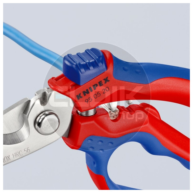 Knipex 95 05 20 SB Elektricienschaar met krimpfunctie