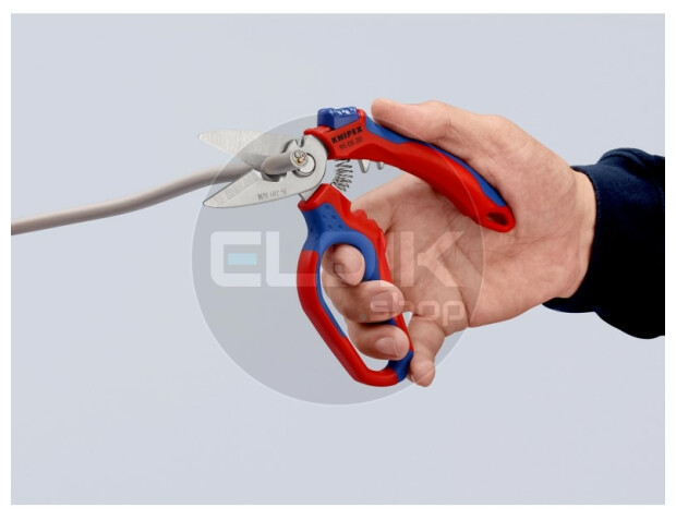 Knipex 95 05 20 SB Elektricienschaar met krimpfunctie