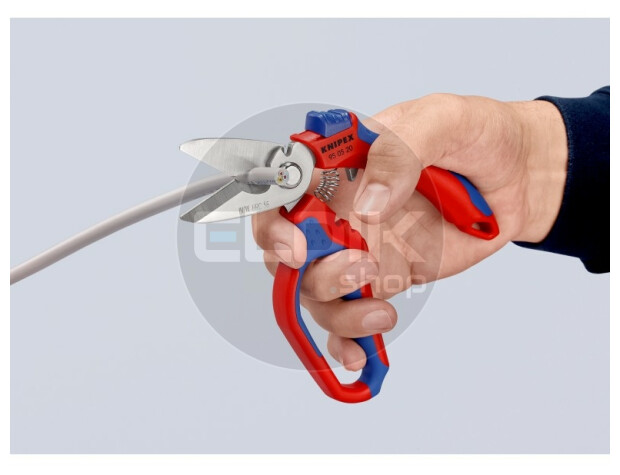 Knipex 95 05 20 SB Elektricienschaar met krimpfunctie