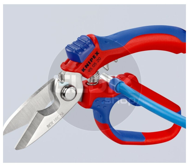 Knipex 95 05 20 SB Elektricienschaar met krimpfunctie