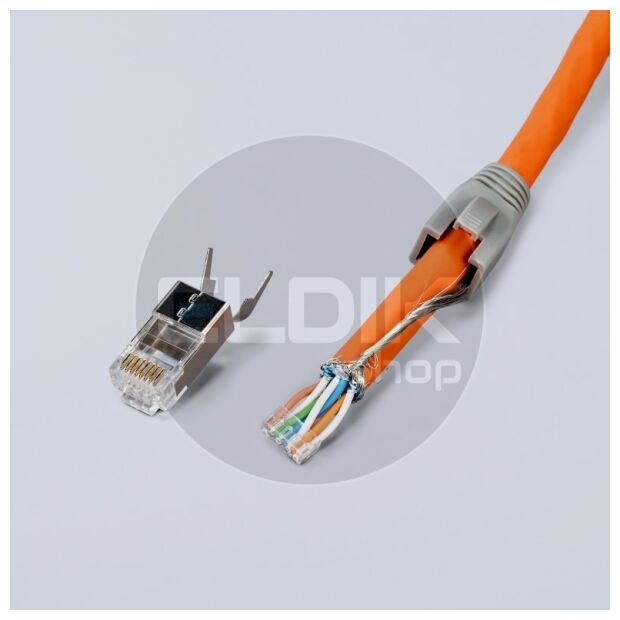 Knipex 97 51 13 UTP krimptang voor RJ45