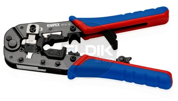 Knipex 97 51 13 UTP krimptang voor RJ45