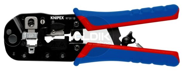 Knipex 97 51 13 UTP krimptang voor RJ45