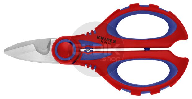 Knipex 95 05 10 SB Elektricienschaar met krimpfunctie