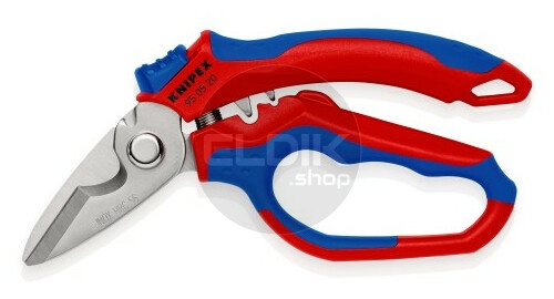 Knipex 95 05 20 SB Elektricienschaar met krimpfunctie