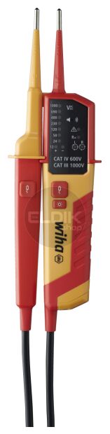 Wiha 45216 Spanningszoeker en continuteitstester 12 - 1.000 V AC, CAT IV
