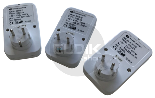 Schakeklok set a 3 stuks