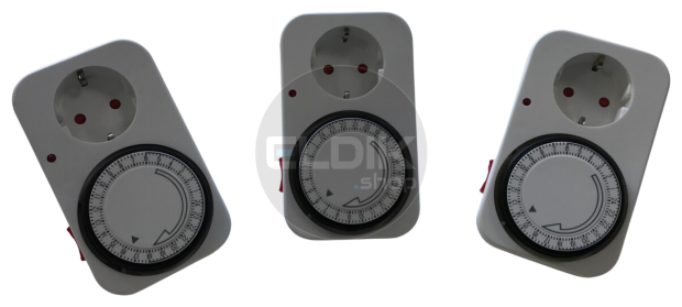 Schakeklok set a 3 stuks