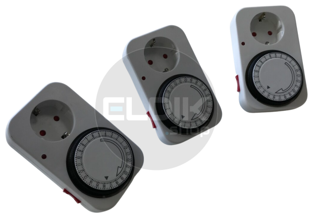 Schakeklok set a 3 stuks