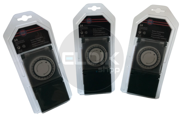 Analoge schakelklok outdoor (3 stuks)