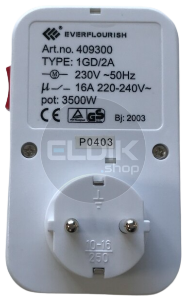 Schakeklok set a 3 stuks