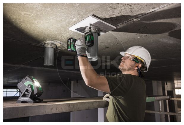 Hikoki UB18DBW4Z Bouwlamp LED 18V - MV accu - Exclusief lader en accu's