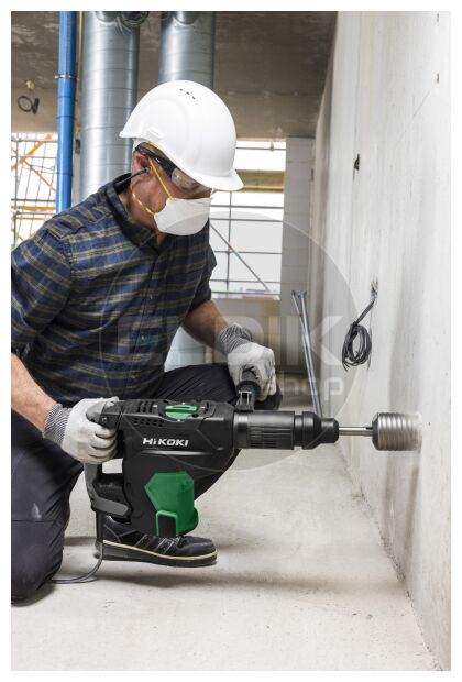 Hikoki DH45MAWSZ SDS-Max boor- en breekhamer - 9,4 kg / 45 mm / 1.400 W / 11.3J - In kunststof koffer