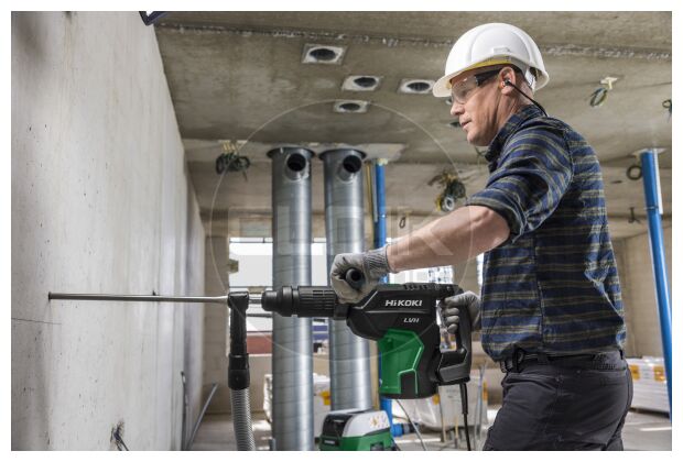Hikoki DH45MAWSZ SDS-Max boor- en breekhamer - 9,4 kg / 45 mm / 1.400 W / 11.3J - In kunststof koffer