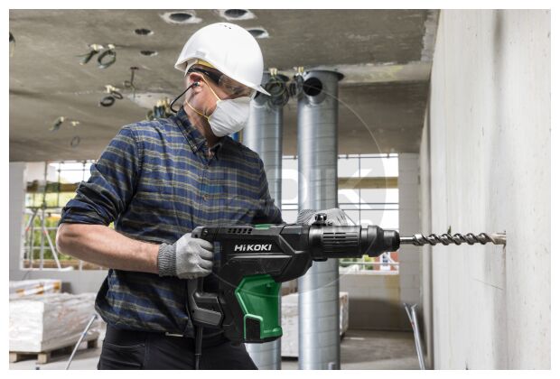 Hikoki DH52MAWSZ SDS-Max boor- en breekhamer - 11.8 kg / 52 mm / 1.500 W / 15.5 J - in kunststof koffer
