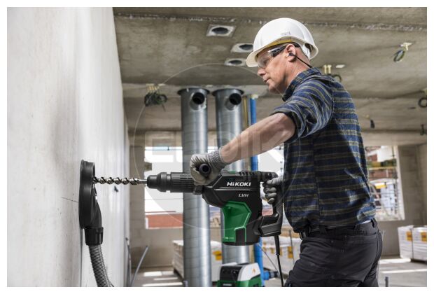 Hikoki DH52MAWSZ SDS-Max boor- en breekhamer - 11.8 kg / 52 mm / 1.500 W / 15.5 J - in kunststof koffer