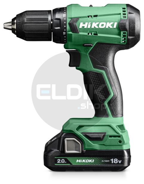 Hikoki DS18DAWCZ Accu boor-schroefmachine 18 V / 2.0 Ah / 50 Nm - incl. accu's en lader - kunststof koffer