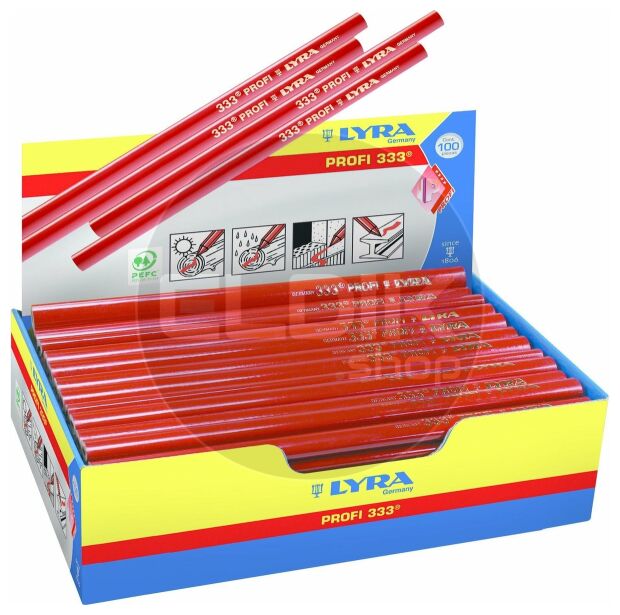 Lyra 333 PROFI Timmermanspotlood 24 cm - 4332103