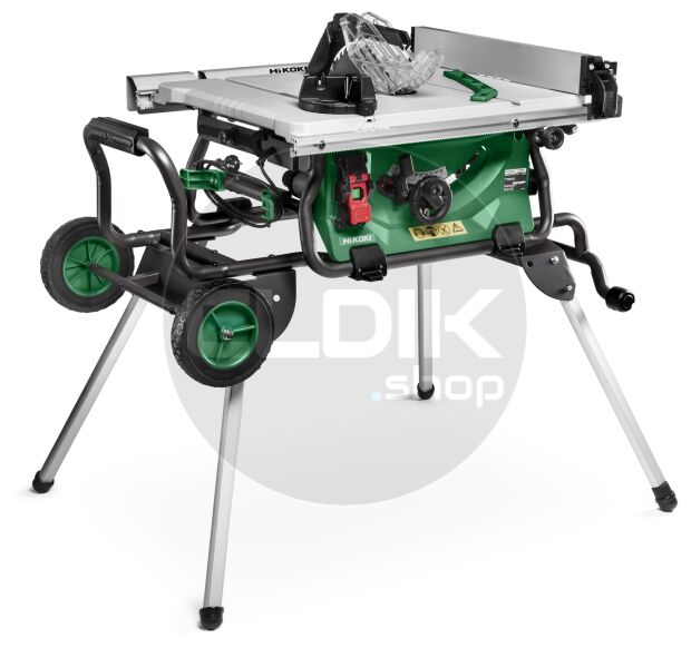 Hikoki C10RJWAZ Tafelzaag 255 mm -  incl. onderstel 376510