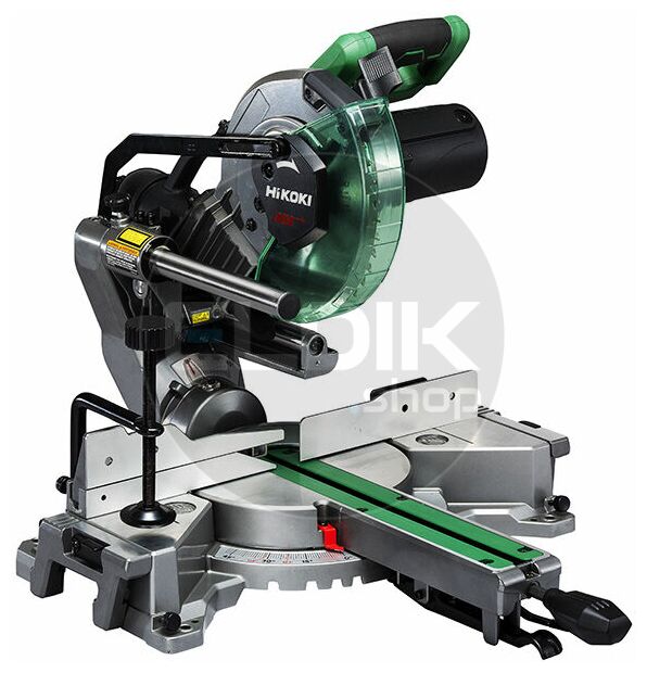 Hikoki C8FSHGWAWZ Afkortzaag 216mm 1100W + onderstel