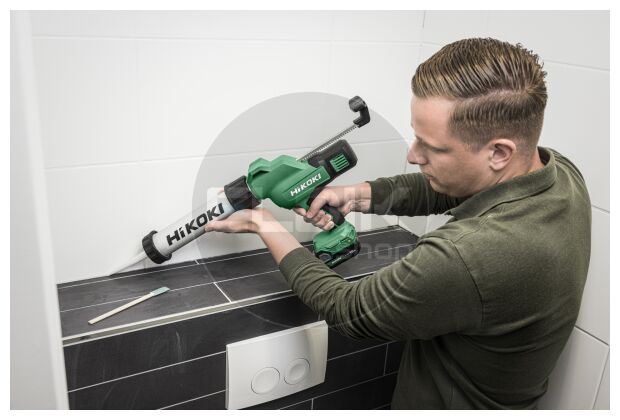 Hikoki AC18DAWPZ Accu kitspuit - 18 V - 400 ml - Inclusief lader en 1x 2.0 Ah accu