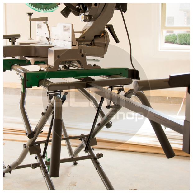 Hikoki 712650 Universeel standaard afkortzaagmachines, verrijdbaar