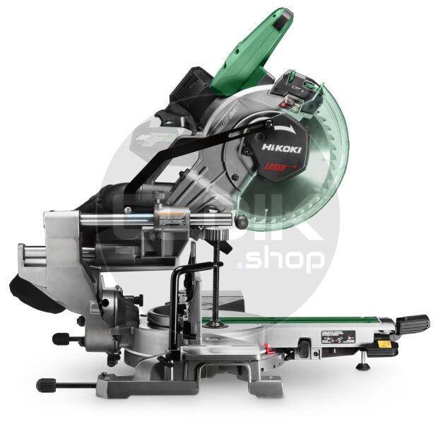 Hikoki C3610DRAW4WZ Accu afkortzaag  36V / 255 mm met onderstel | Exclusief lader en accu's