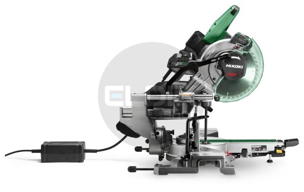 Hikoki C3610DRAW4WZ Accu afkortzaag  36V / 255 mm met onderstel | Exclusief lader en accu's
