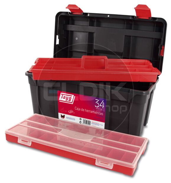 Tayg 34 3 Delige Gereedschapskoffer L580 x B285x H290 mm - 134005