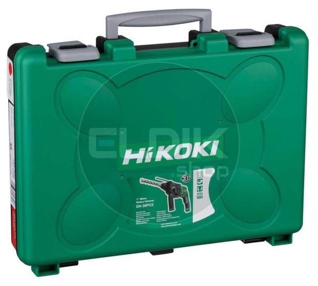 Hikoki DH26PC2WSZ SDS-PLUS boor-hakhamer - 26 mm / 830 W / 2,9 J (EPTA 05) / 2,8 kg - In PVC koffer