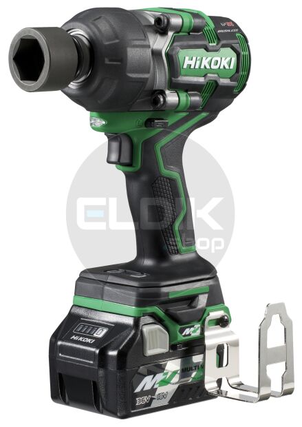Hikoki WR36DEWRZ Accu slagmoersleutel - 36 V / 2 x 2.5Ah / 770 Nm / 1/2" - HSC II koffer + krachtdoppenset