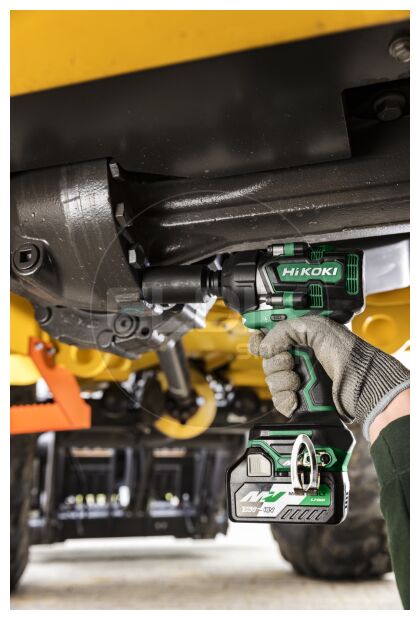 Hikoki WR36DEWRZ Accu slagmoersleutel - 36 V / 2 x 2.5Ah / 770 Nm / 1/2" - HSC II koffer + krachtdoppenset