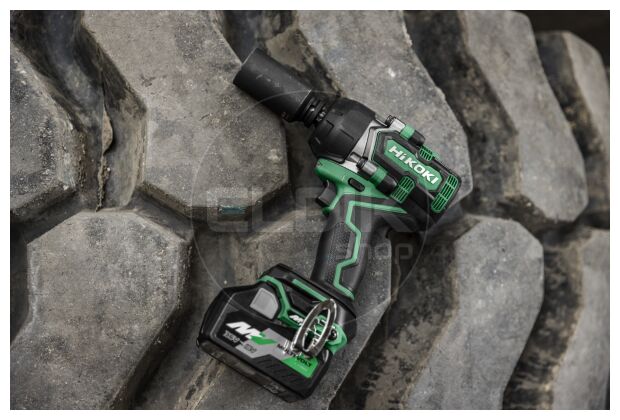 Hikoki WR36DEWRZ Accu slagmoersleutel - 36 V / 2 x 2.5Ah / 770 Nm / 1/2" - HSC II koffer + krachtdoppenset