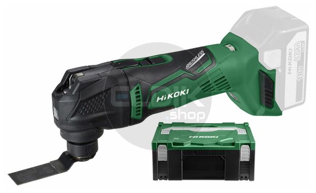 Hikoki CV18DAWPZ Accumultitool - 18 V - 2 x 18V 5.0 Ah accu en lader - In HSC II koffer