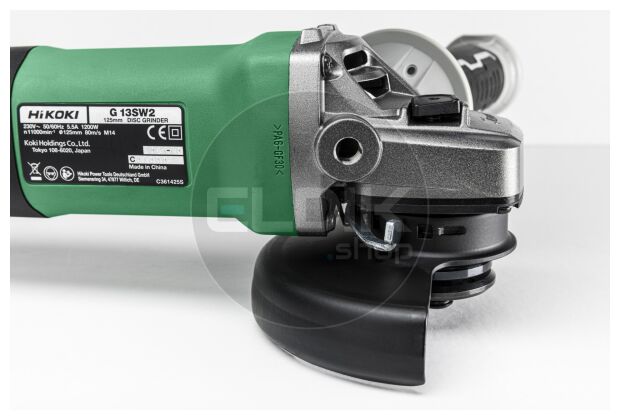 Hikoki G13SW2YFZ Haakse slijpmachine - 125 mm / 1.200 W