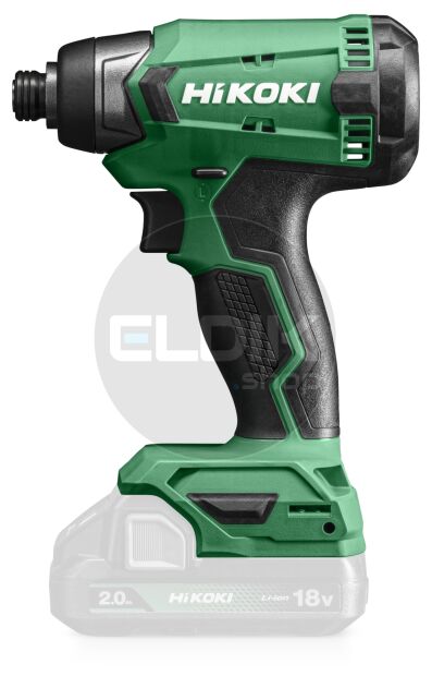 Hikoki WH18DAW4Z Accu slagschroevendraaier 18 V / 140 Nm / 1/4" - Exclusief accu's en lader