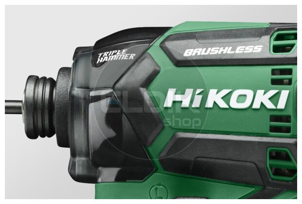 Hikoki WH36DCWRZ Accu slagschroevendraaier - 36 V / 2 x 2,5 Ah / 215 Nm - HSC II koffer