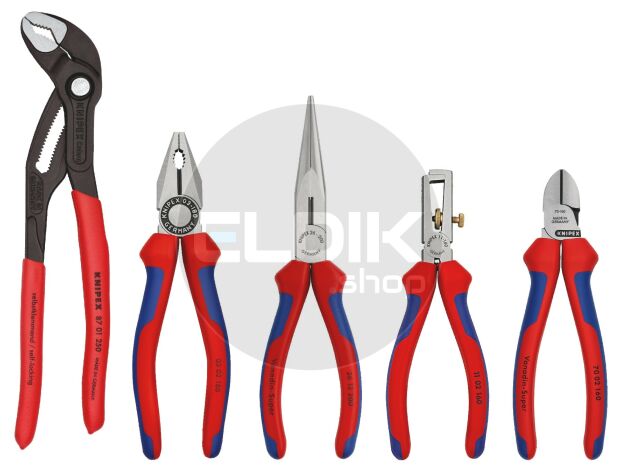 Knipex 17 04 11 Knipex tangenset | 5-delig