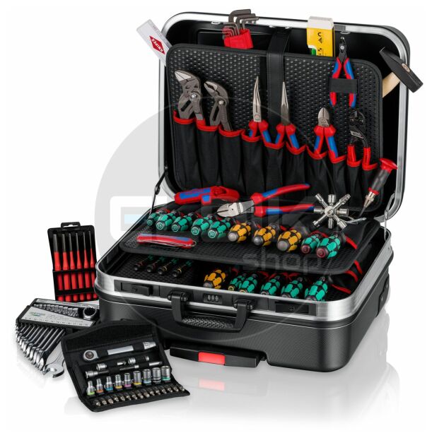 Knipex BIG Basic Move 90 Delige Gevulde Gereedschapskoffer - Algemeen - 00 21 06 M