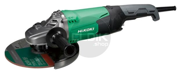 Hikoki G23SW2W7Z Haakse slijpmachine - 230 mm / 2.200 W met diamantzaagblad