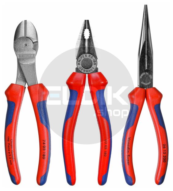Knipex 00 20 11 V01 Tangenset 3-delig