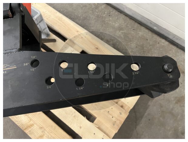 Ega 60016 Buigmachine hydraulisch tot 3"